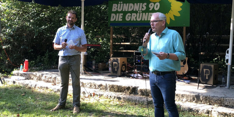 Grünes Sommerfest „Unter den Linden“ mit Herbert Sirois und Martin Stümpfig