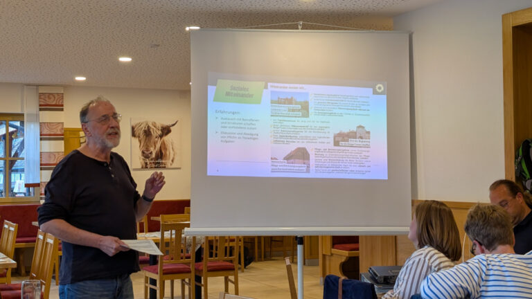 Kreismitgliederversammlung in Colmberg